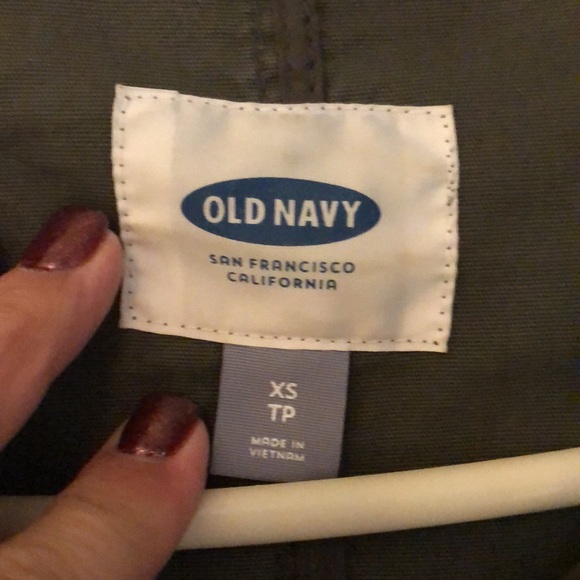 OLD NAVY army green jacket - Picture 2 of 6